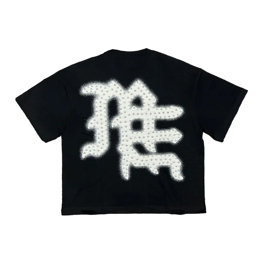 Black ‘End’ Rhinestone Tee2.webp