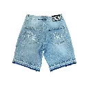 'ME' Rhinestone Denim Shorts2.webp