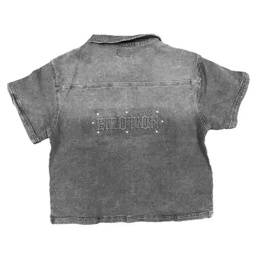 'Paisley' Denim Grey Shirt2.webp