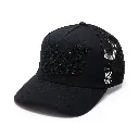 CRYSTAL PAISLEY SHIMUCHAN LOGO MESH BACK TRUCKER HAT 2.webp