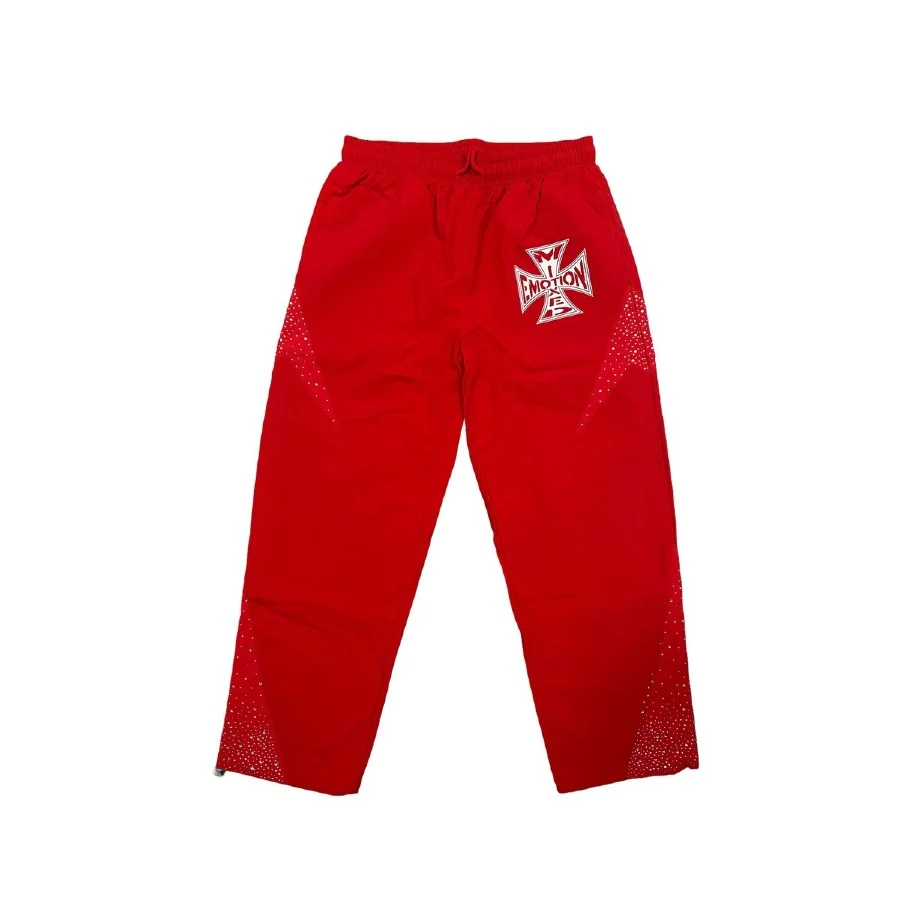 ‘Classic’ nylon pant (S, Rojo)