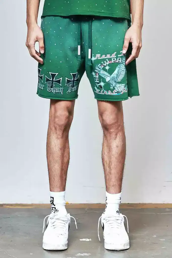 NEW PARADIGM IRON FAITH SHORTS (FRBS1008) (S)