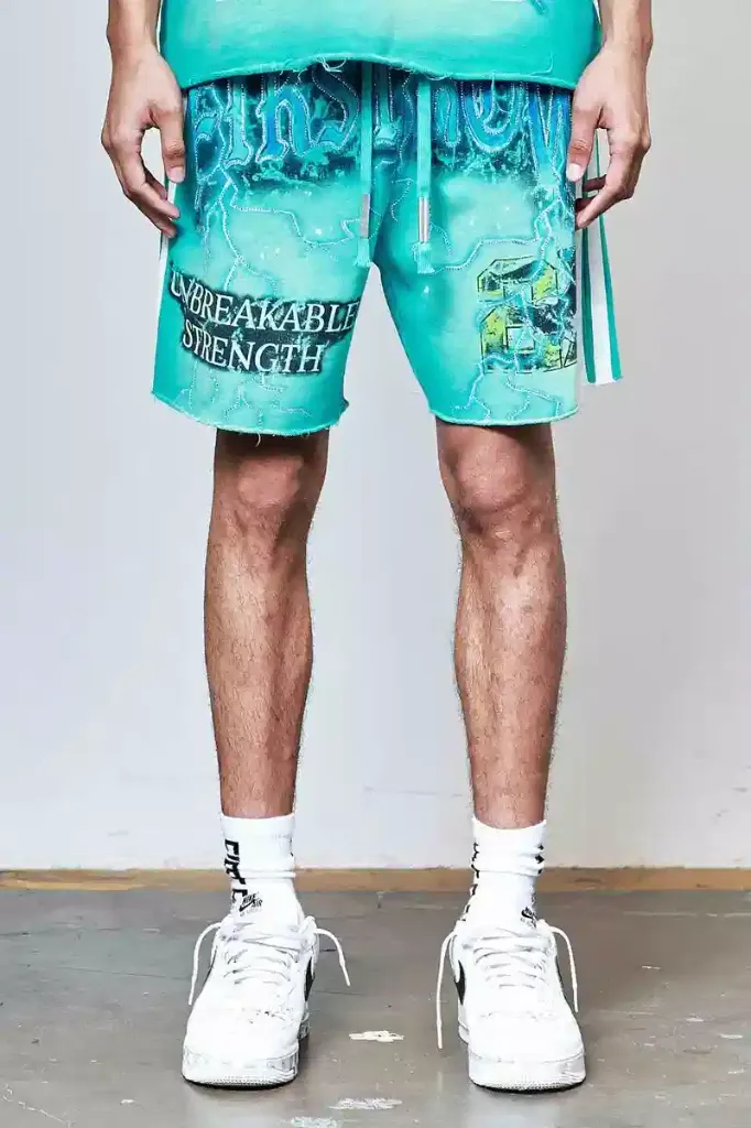 ABOVE ALL THINGS ELECTRIC STORM SHORTS (FRB3015) (S)