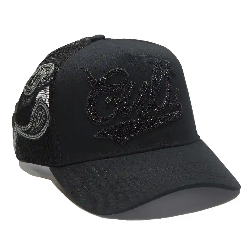 AISLEY LOGO MESH BACK TRUCKER HAT