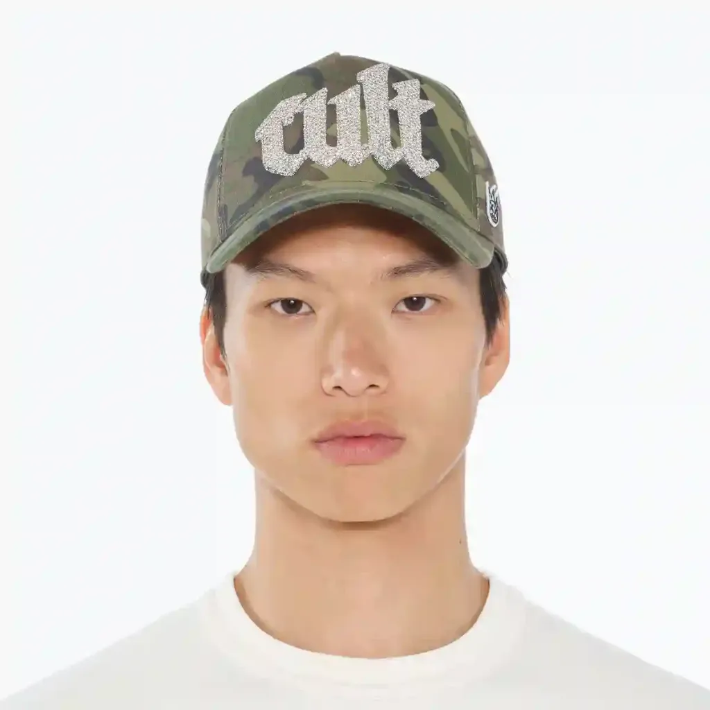 CRYSTAL CULT SCRIPT LOGO HAT