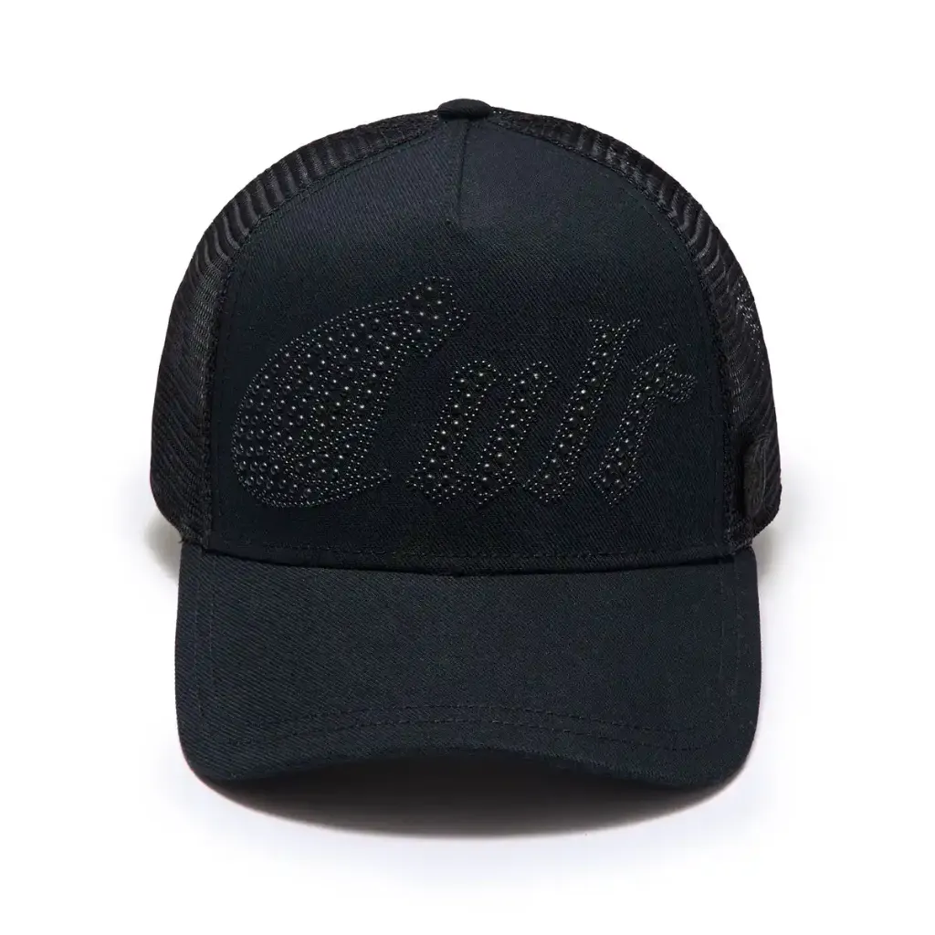 METAL STUDS MESH BACK TRUCKER HAT