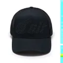 METAL STUDS MESH BACK TRUCKER HAT