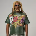 LUNCH TEE SHIRT (GREEN)