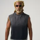 CHALK CUT OFF TEE SHIRT