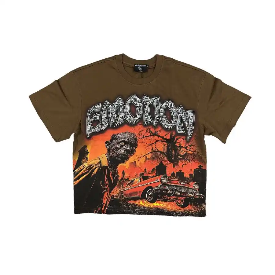 Brown “Apocalypse” Tee (XS)